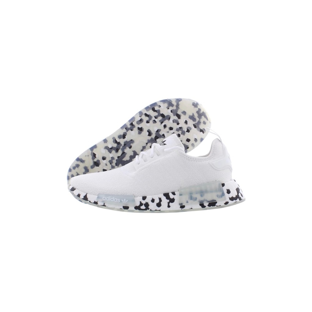 ❌SOLD❌Adidas Original NMD_R1 White/Black Sneakers Cow Print